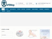 Tablet Screenshot of apermap.com